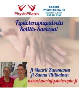 Fysioterapia, lääkinnälliset hoitosukat, kotikuntoutus
