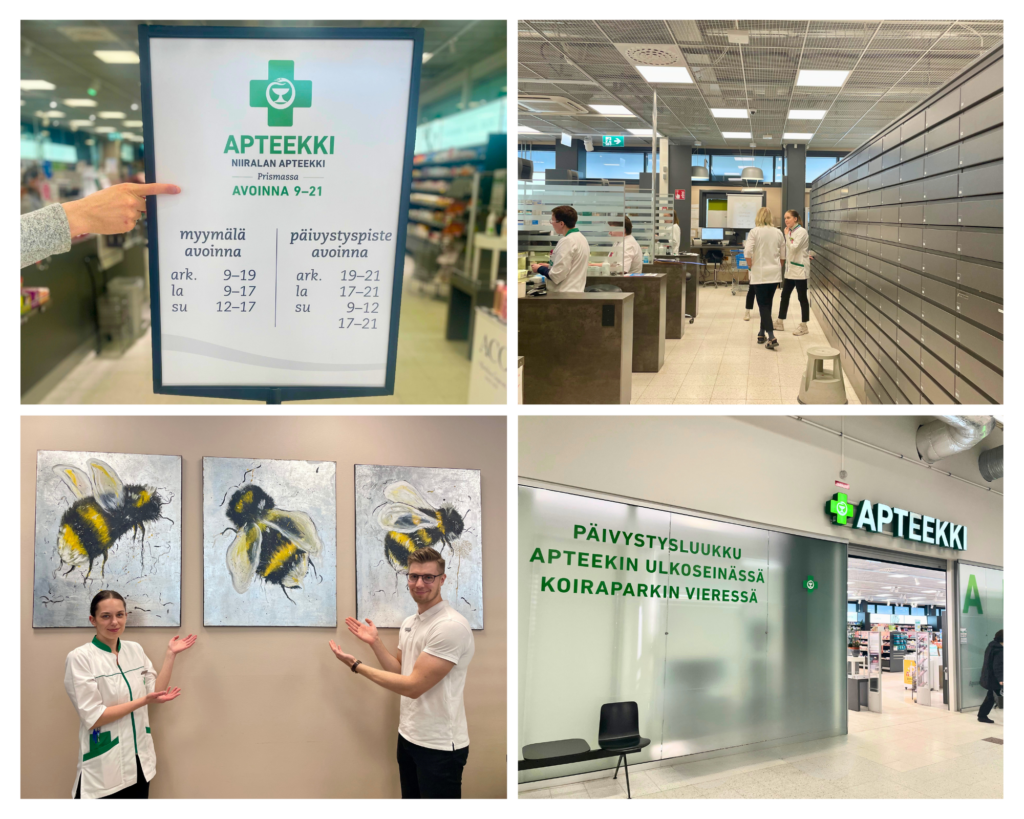 Apteekkipalvelut Kuopion Prismassa