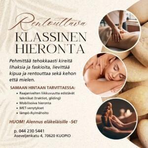 Klassinen hieronta